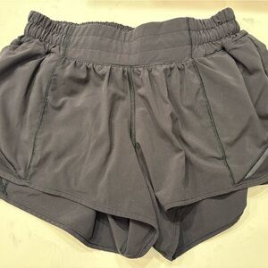Lululemon Athletica black running shorts